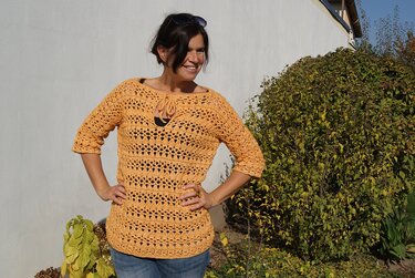 Tunika WOODSTOCK (Gr. S/M, L/XL - leicht an alle Größen anzupassen) - Bild 3