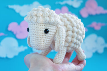 Anleitung Arnáki das Schaf Amigurumi Anleitung Für Ostern - Häkeln