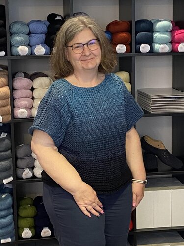 Häkelanleitung: Leichter Sommerpullover * ein Tag am Meer *für alle Größen