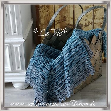 DIY Häkelanleitung: "La Vie" - Dreieckstuch/Tuch/Stola - Bild 4