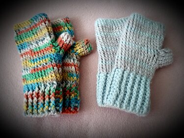 Handstulpis - Häkeln