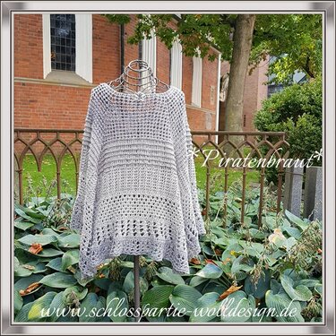 Häkelanleitung: Piratenbraut Poncho - Bild 2