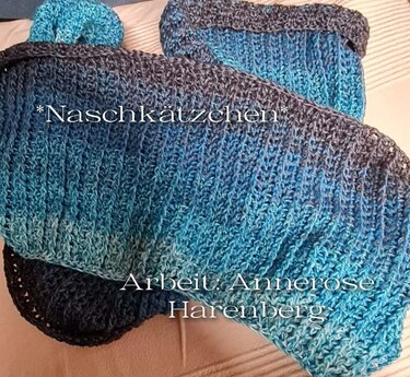 Häkelanleitung Naschkätzchen                        Loop für Damen & Herren - Bild 2