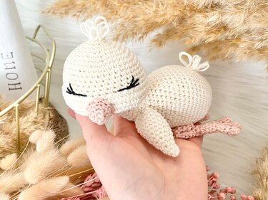Küken Kiki- Häkelanleitung Amigurumi von Wolldiamant