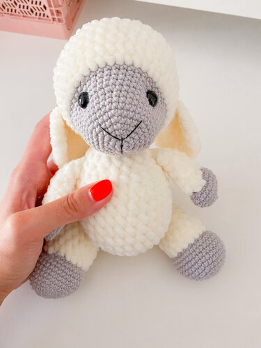 Häkelanleitung Marshmallow Schäfchen