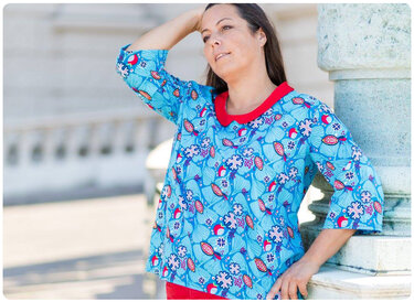 Lene - Blusenshirt mit (und ohne) Bubikragen Gr.34-46 - Nähen