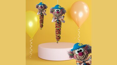 Luftschlangen Clown Häkelanleitung
