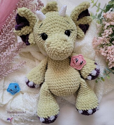 Dragon Girl Toffy - Crochet