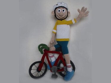 Cyclist Velo - Crochet