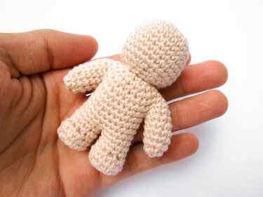 Amigurumi One Piece Crochet Doll Crochet Pattern