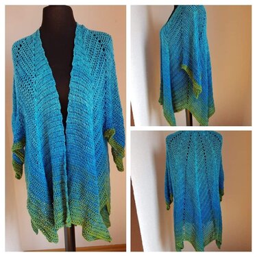 Häkelanleitung: * Schätzelein * RVO Raglan von oben Damen Jacke ALLE GRÖßE - Bild 5