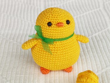 No Sew Crochet Pattern Psyushkin the Chubby Chick