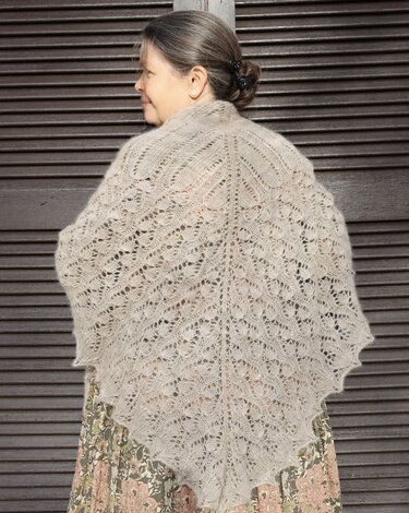 Anleitung Klimop Tuch - Stricken