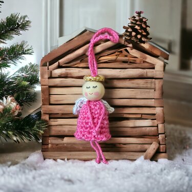 Schutzengel klein - Häkeln