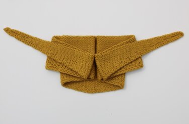 Schal "Tilda" stricken PDF Anleitung, ideal für 50g Wolle oder Reste