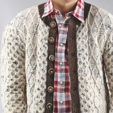 Strickanleitung Herrentrachtenjacke "Trachtenwolle" 754127