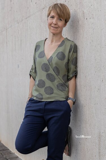 Bluse Damen – E-Book Schnittmuster Gr. 32-54 – Sevilla - Bild 2