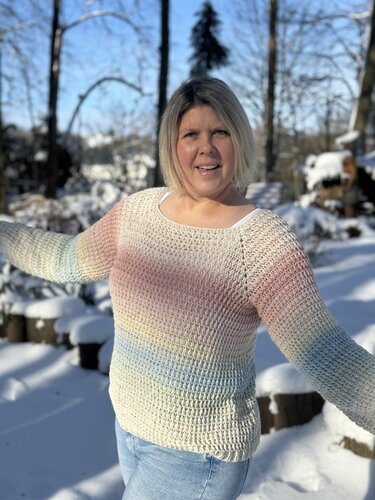 Häkelanleitung Pullover Daya - Bild 5