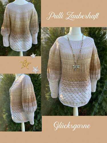 Häkelanleitung Pulli Zauberhaft