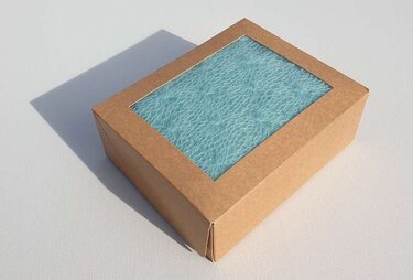 Mohair Tuch Schal JOLSAknit, Blauer Schal Stricken Muster Strickanleitung