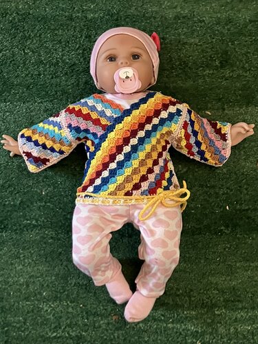 Wickeljacke oder Pulli für Groß und Klein - Häkelanleitung