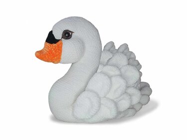 Häkelanleitung Schwan