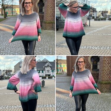 Häkelanleitung Pullka "Charmed" - Bild 5