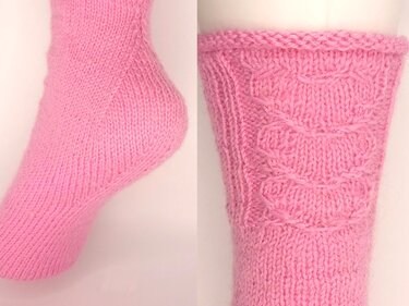 Einfach Socken stricken! Fixe Quicky Ferse, "Herzlich", Gr.34-47