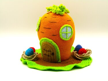 Hasis *Möhrchenvilla* und Freund Pieps - Häkeln