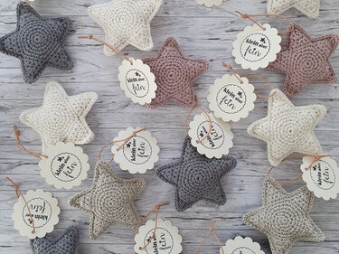 Crochet pattern little star - PDF Download