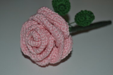 - ROSE -  häkeln, Rosenstrauß, Muttertag, Valentinstag, tolle Geschenkidee