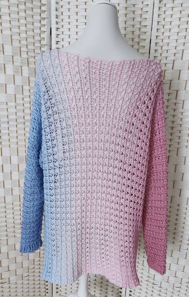 1-Bobbel-Arm-zu-Arm-Wende-Häkeljacke "Boy or Girl" - Häkeln