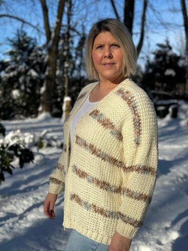 Häkelanleitung Jacke/Weste Pullover/Shirt Salopp  alle Größen