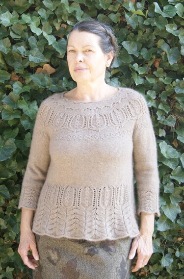 Strickanleitung Pullover mit Rundpasse „Relaxis“ - Bild 9