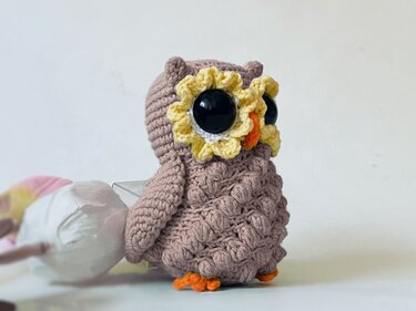Owl. No sew. Crochet pattern