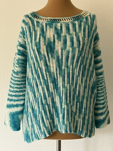 Sockenwolle einmal anders - Bauchwegschummler Nr. 9 – 2 Häkelanleitungen