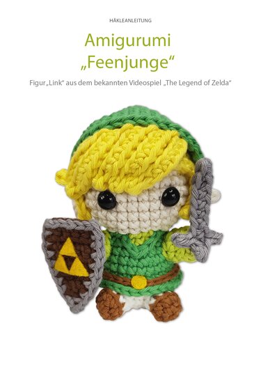 Amigurumi-Figur "Feenjunge" aus einem Videospiel Häkelanleitung // PDF