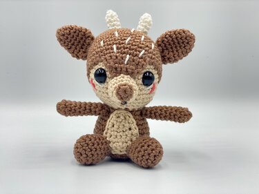 Crochet Pattern - Susi´s Mini Friends: Deerbaby "Bubble"
