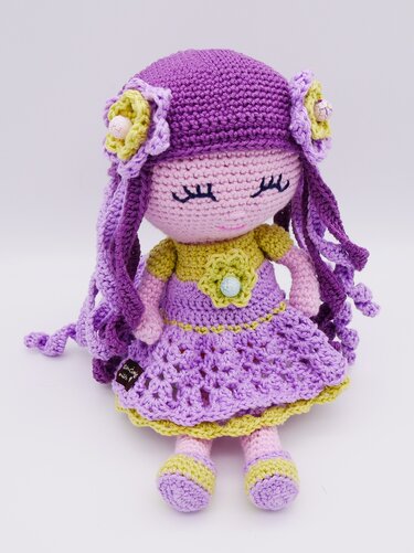 Anleitung Schlafendes Püppchen - Häkeln