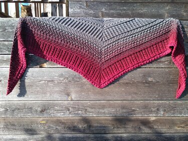 Häkelanleitung Tuch Saorla