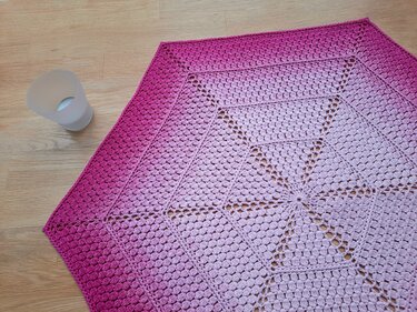 Mitteldecke Tischdecke Häkelanleitung