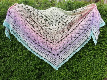 Häkelanleitung - Tuch "Zoë"