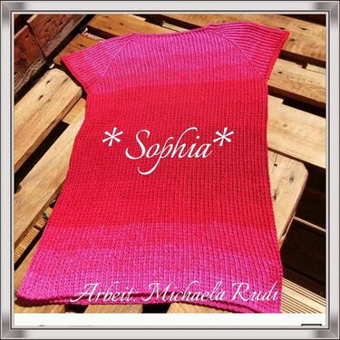 "Sophia" Häkelanleitung: RVO Raglanpullover für Damen und Herren