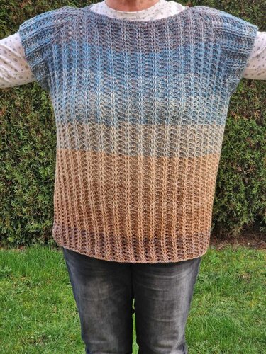 Häkelanleitung Shirt Easy Relax