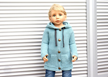 Hoodie "Gloria" for adults/children (size 2 y.-XXL, raglan) - Image 4