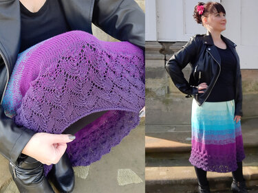 Rock Kinkerlitzchen Strickanleitung