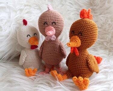 Grinsehuhn von LaCritza - Häkeln