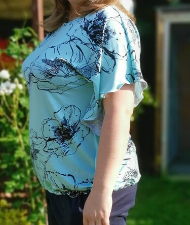 Blusenshirt MISS PENELOPE Gr. 34 - 52 inkl. A0 - Nähen