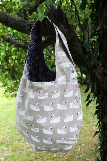 Tasche "Marlene" - Schnittmuster & Nähanleitung Wendetasche