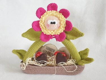 Häkelanleitung Sag es mit Blumen